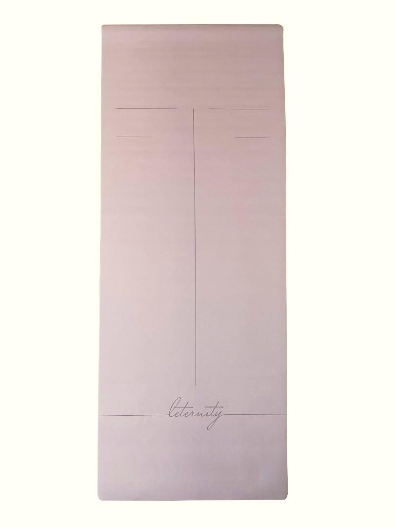 Leternity POWDER luxusní podložka na cvičení, dárkovém balení, pudrová