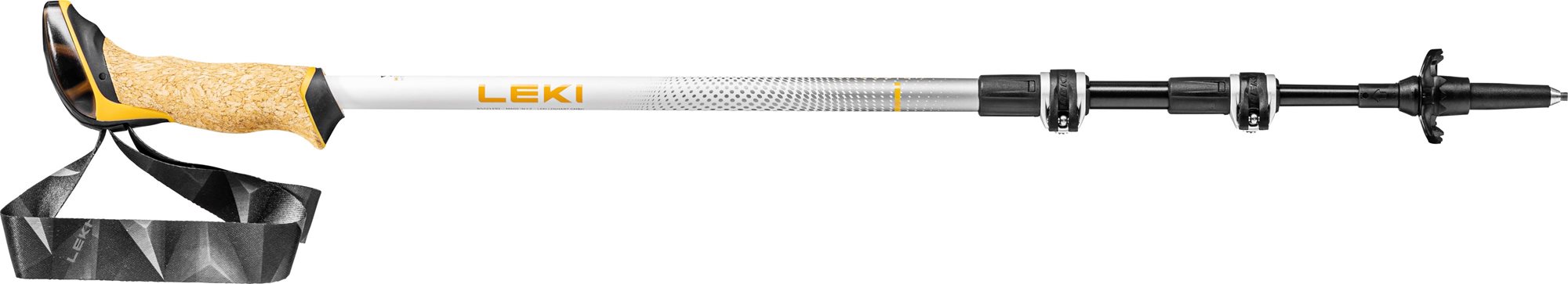 Leki Cressida mango/white/silver Trekové hole