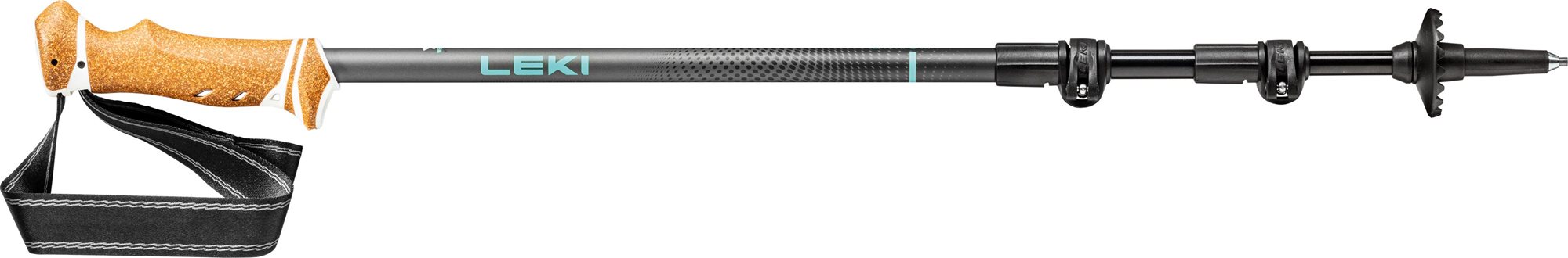 Leki, Lhasa, mint-dark anthracite-white, 90 - 125 cm