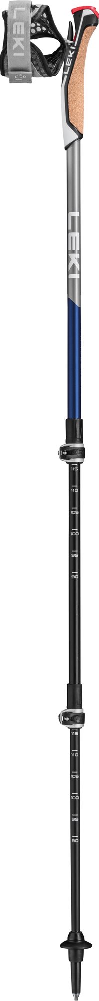 Leki Traveller Carbon midnightblue dark metallic-llight anthracite-white 90 - 130 cm