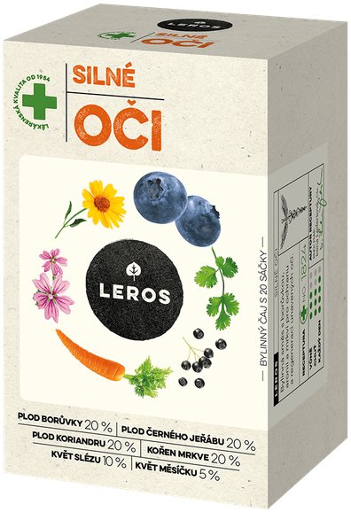 Leros Silné oči 20 × 1,5 g