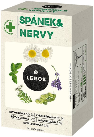 Leros Spánek & nervy 20 × 1,3 g