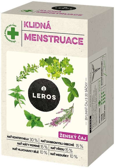 Leros Klidná menstruace 20 × 1,5 g