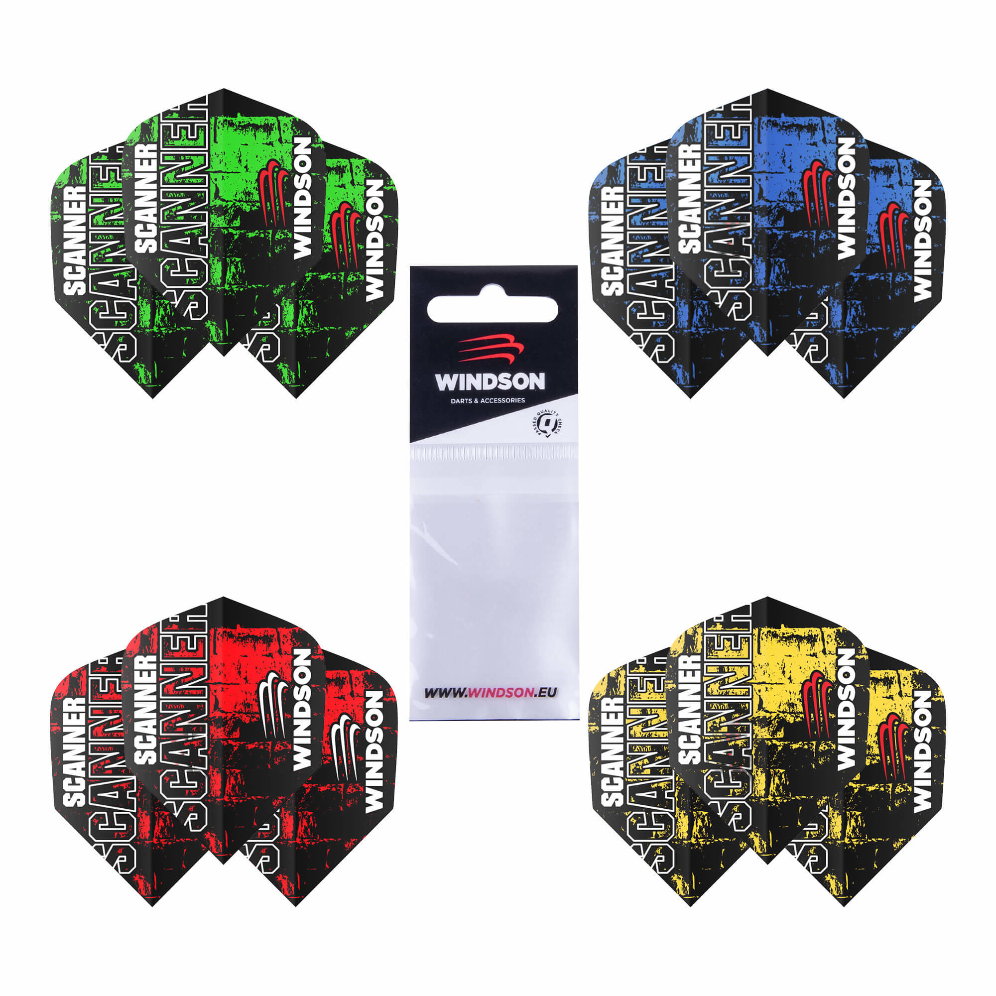 Windson Scanner Mix Set letek 4 × 3 ks, 150 mikronů