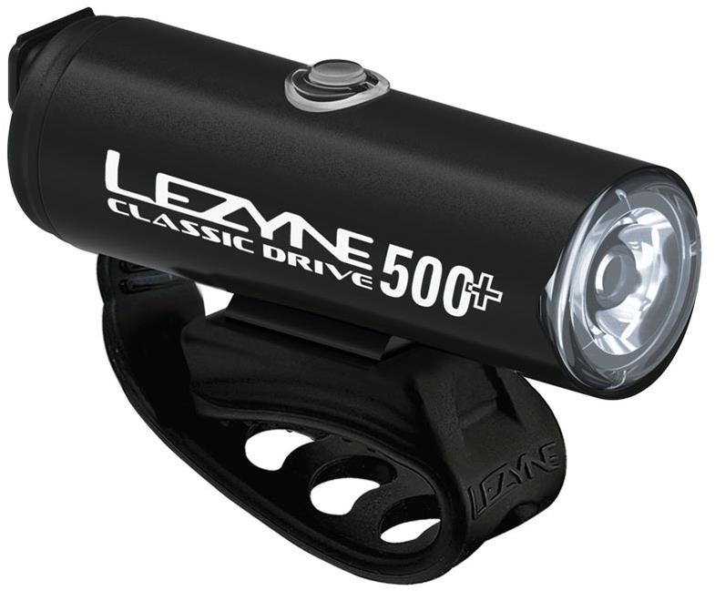 Lezyne Classic Drive 500+ Front Satin Black