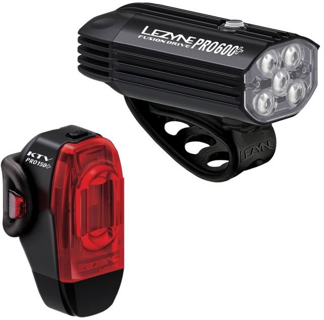 Lezyne Fusion Drive Pro 600+ / Ktv Drive Pro+ Pair