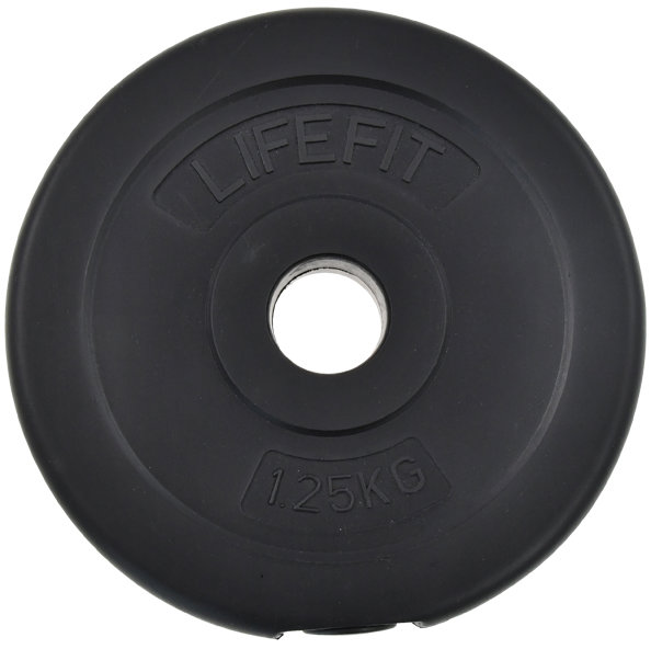 Kotouč LIFEFIT® 1,25kg, vinylovo-cementový, pro 30mm tyč