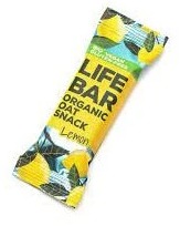 Lifefood BIO Lifebar Oat Snack 6 x 40g citronový