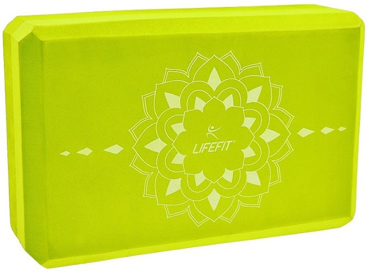 JOGA BLOK LIFEFIT® BOGA, zelená