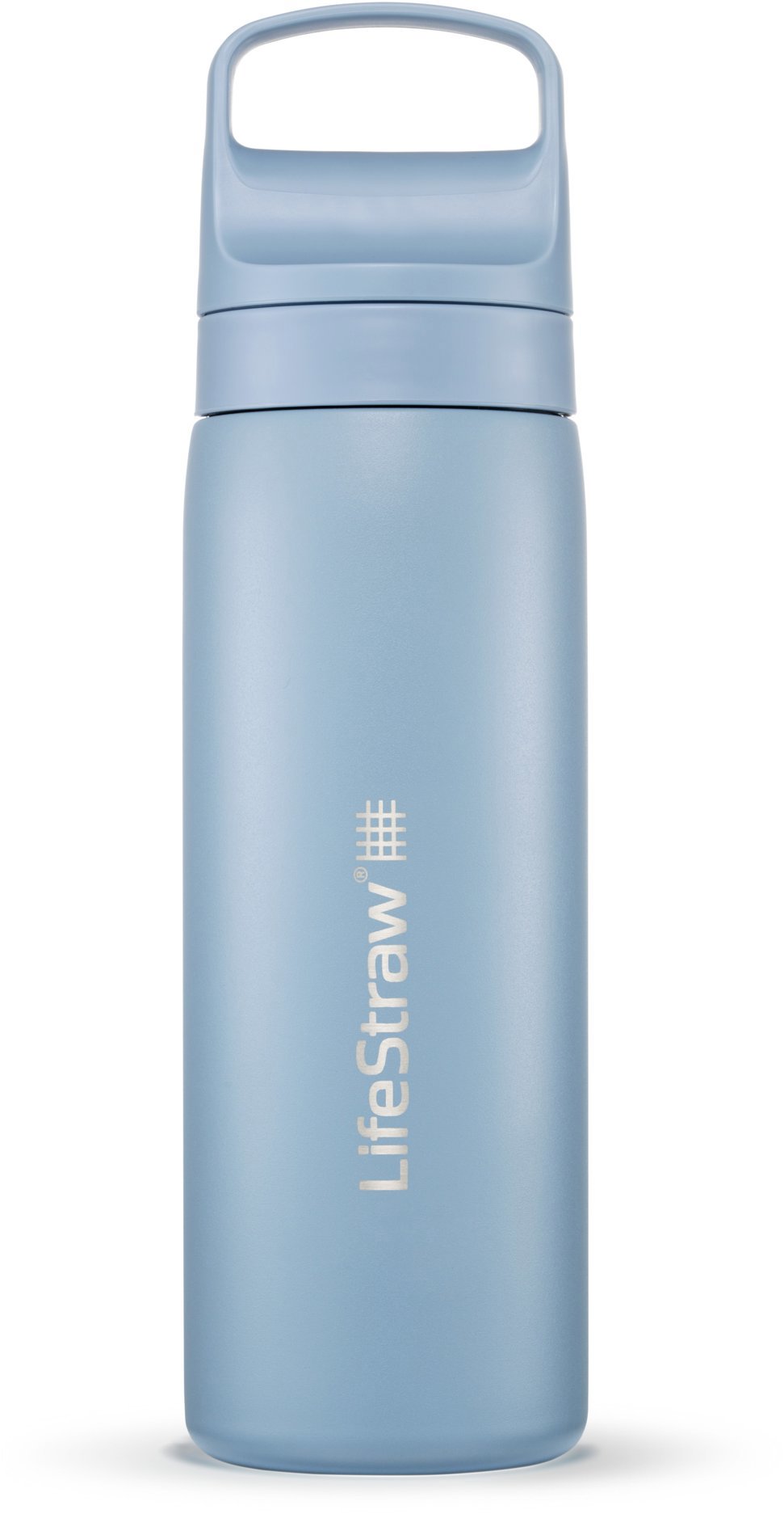 LifeStraw Go 2.0 nerezová filtrační láhev na vodu, 18 oz, islandská modrá