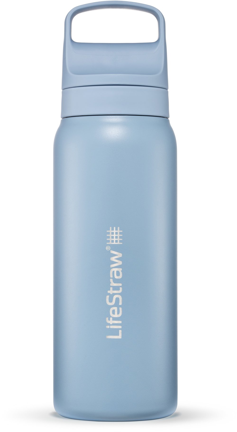 LifeStraw Go 2.0 nerezová filtrační láhev na vodu, 24 oz, islandská modrá