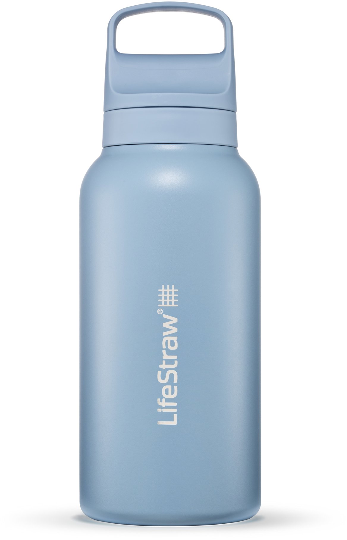 LifeStraw Go 2.0 nerezová filtrační láhev na vodu, 1 l, islandská modrá