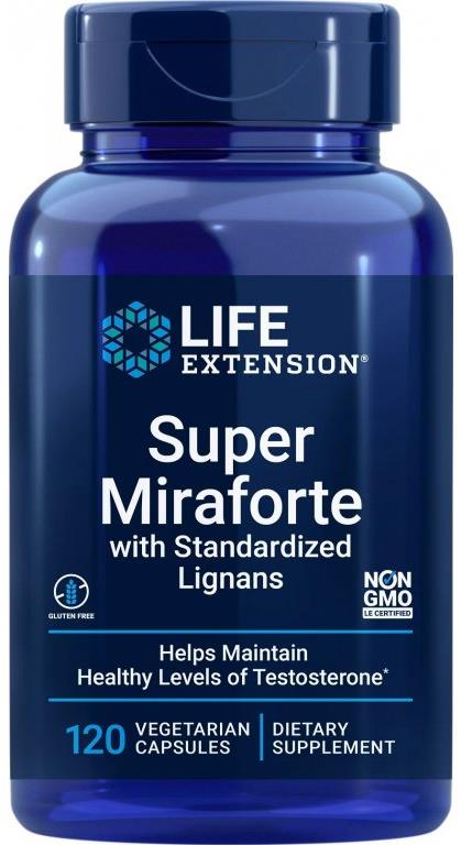 Life Extension Super Miraforte with Standardized Lignans, 120 kapslí