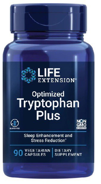 Life Extension Optimized Tryptophan Plus, 90 rostlinných kapslí