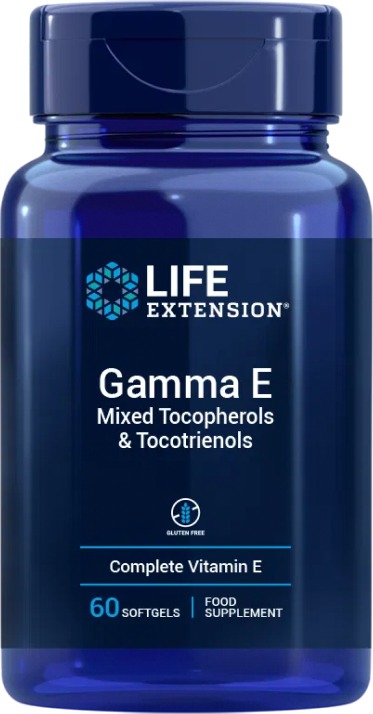 Life Extension Gamma E Mixed Tocopherols & Tocotrienols EU 60 tobolek