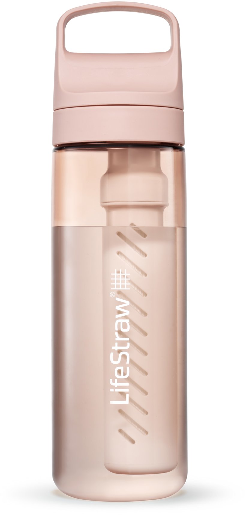 LifeStraw Go 2.0 filtrační láhev na vodu, 22 oz, růžová, třešňový květ