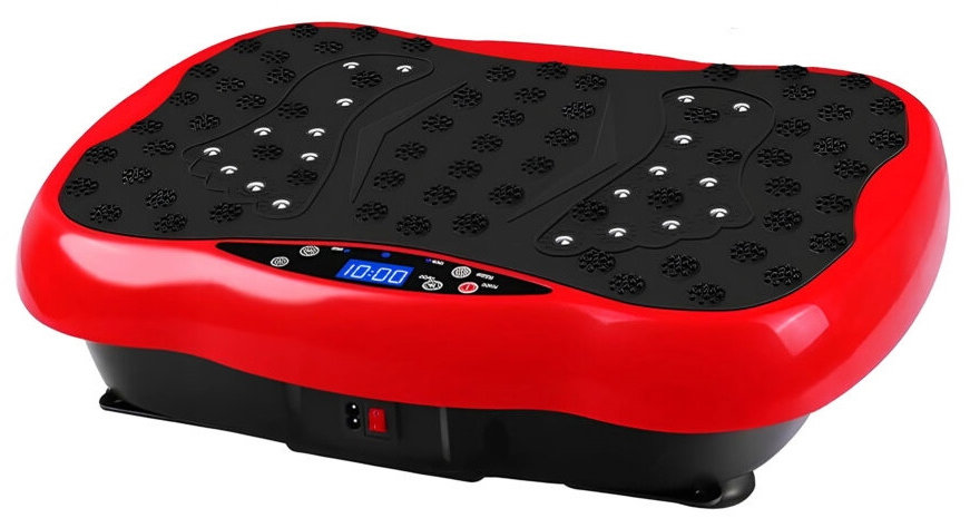 Livefy Fit Plate vibrační plošina na cvičení, červená