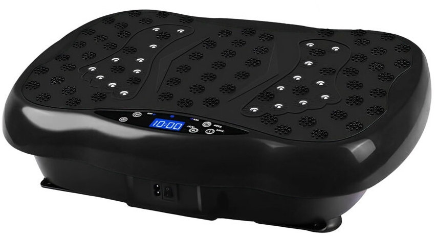 Livefy Fit Plate vibrační plošina na cvičení, černá