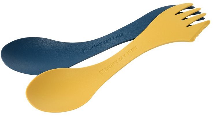 Light My Fire Spork medium 2-pack mustyyellow/hazyblue