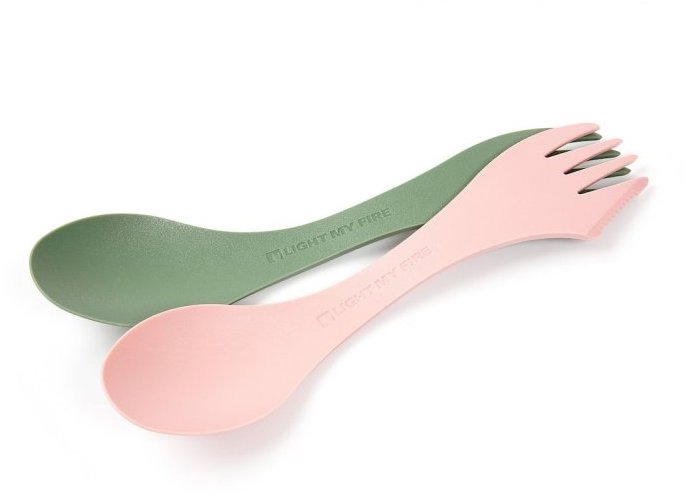 Light my fire SPORK ORIGINAL 2-PACK Příbor, zelená, velikost