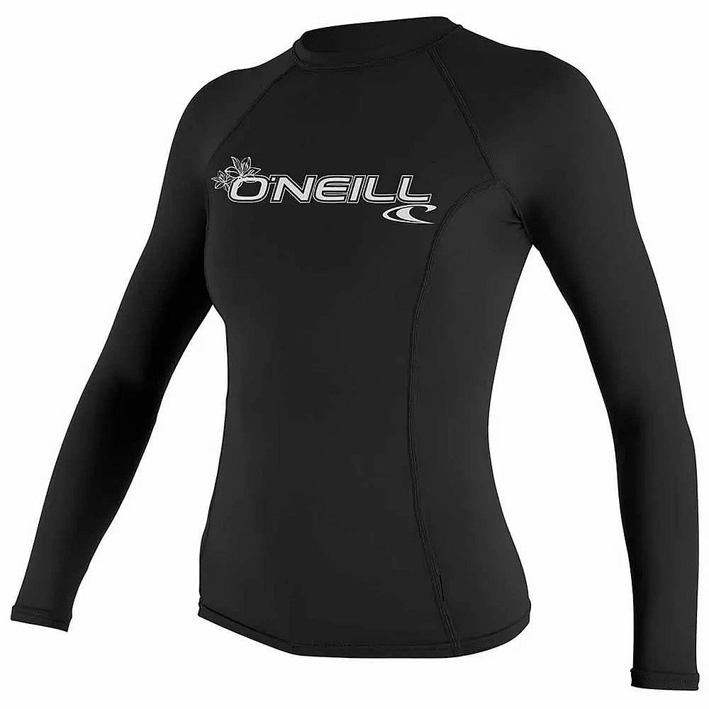 O´neill Dámské lycrové triko BASIC SKIN dlouhý rukáv, černé XL