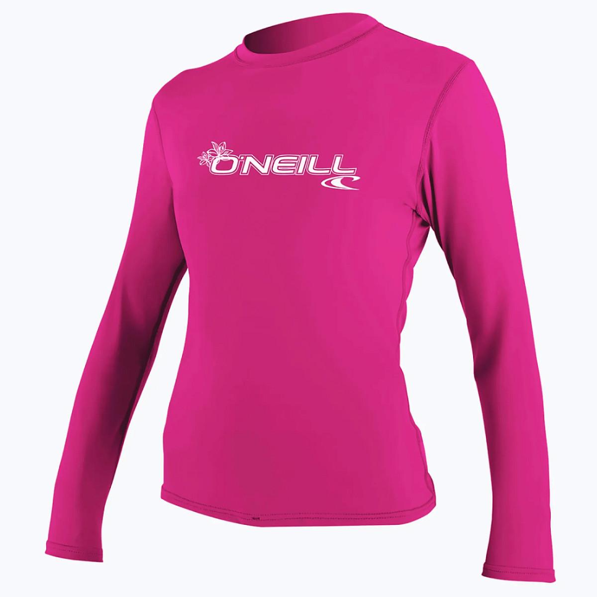 O´neill Basic Skin dlouhý rukáv, XL růžové