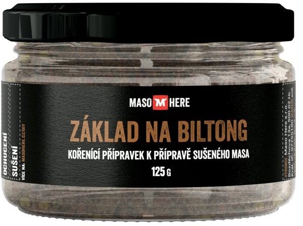 Maso Here - Základní směs koření na biltong 125 g