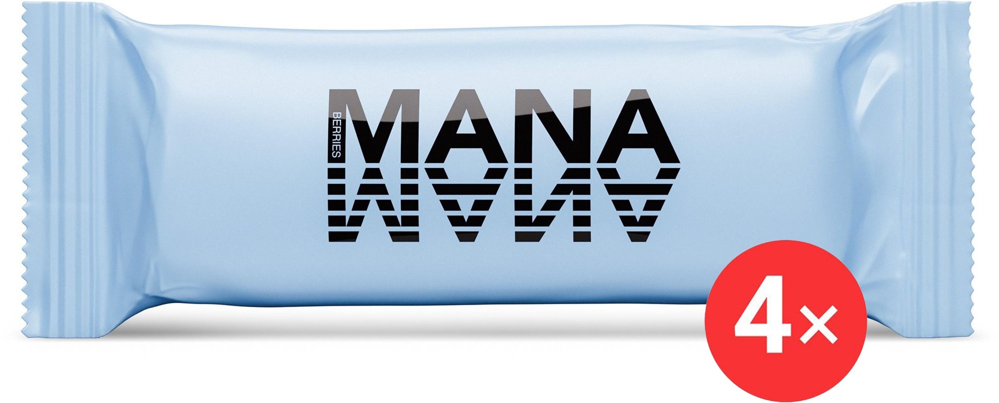 Mana Bar Mark 8, berries 4 x 50g