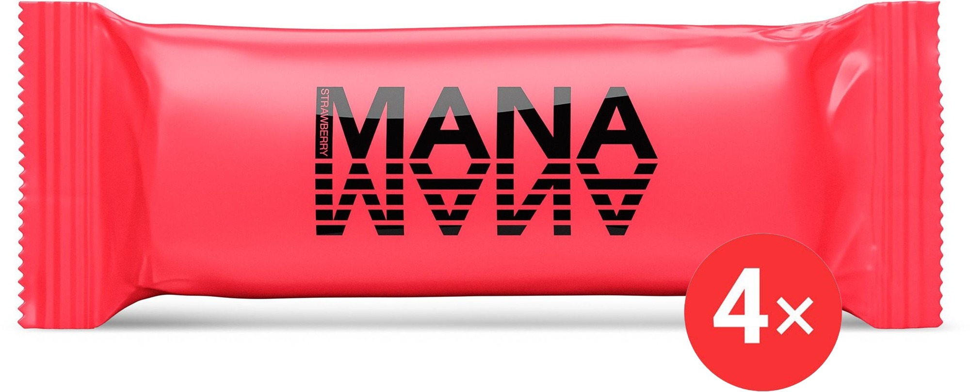 Mana Bar Mark 8, strawberry 4 x 50g