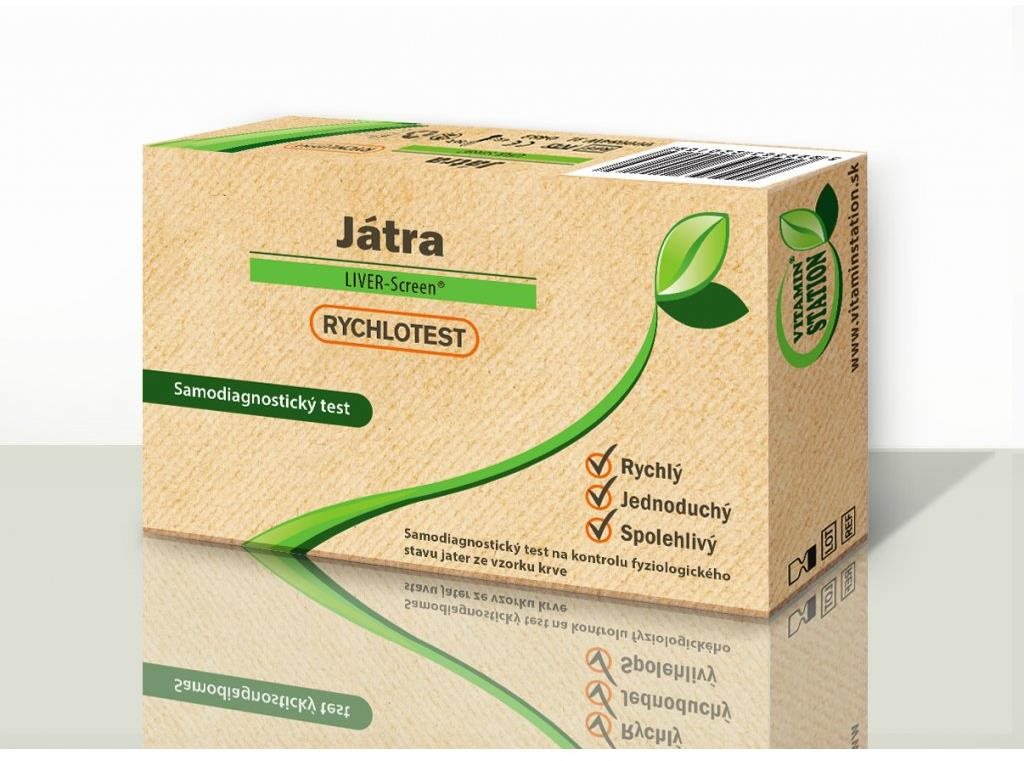 VITAMIN STATION Rychlotest Játra