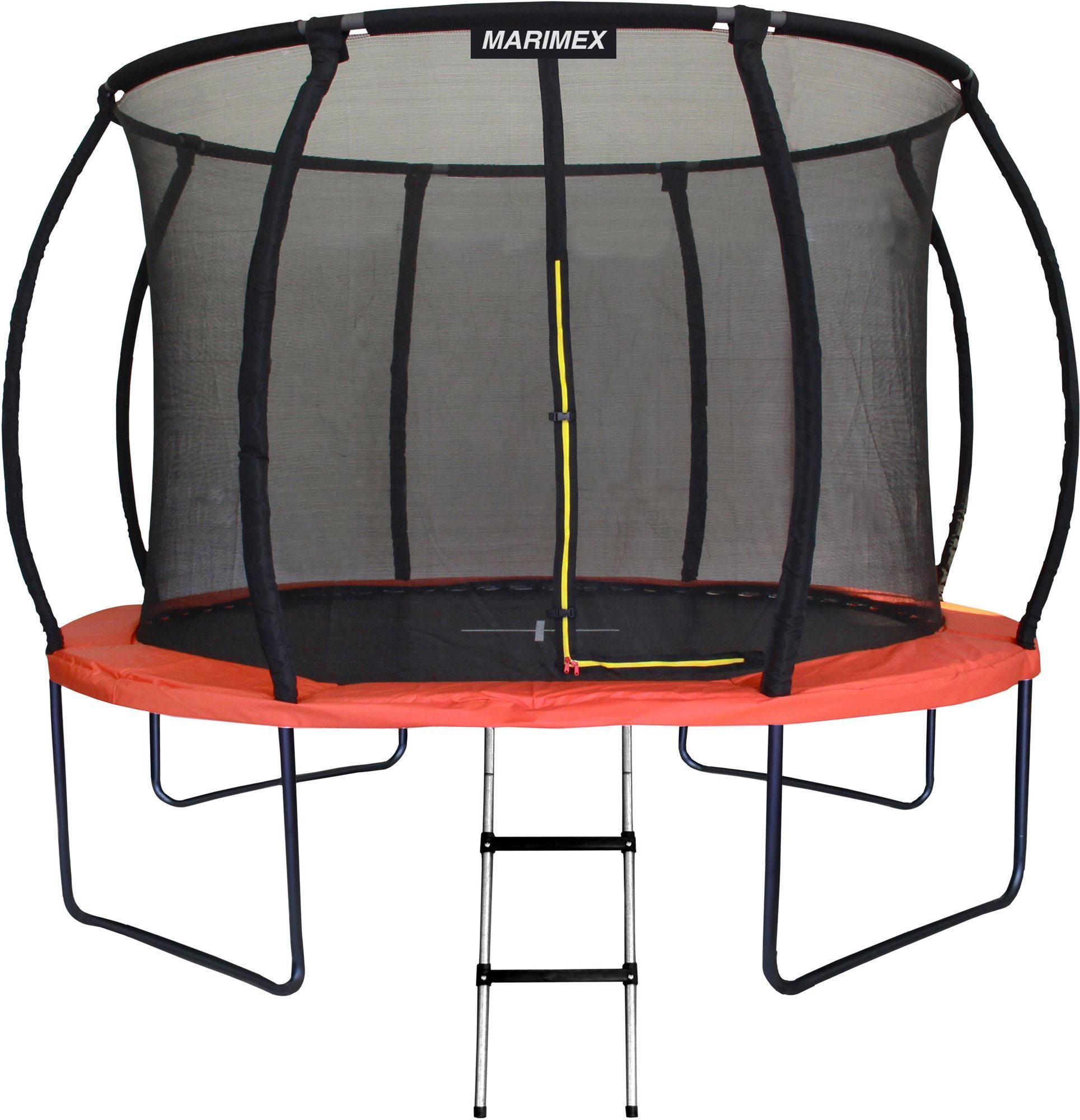 MARIMEX Trampolína PREMIUM 396 cm, s ochrannou sítí + schůdky