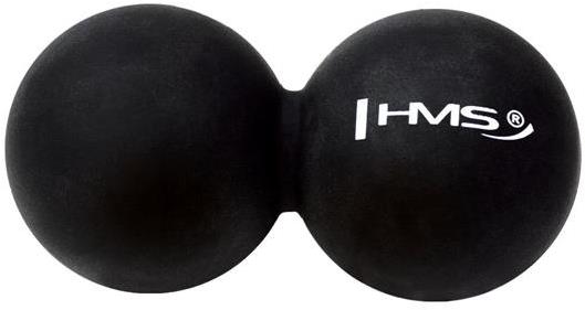 BLC02 ČERNÝ DVOJITÝ MASÁŽNÍ MÍČ LACROSSE BALL HMS