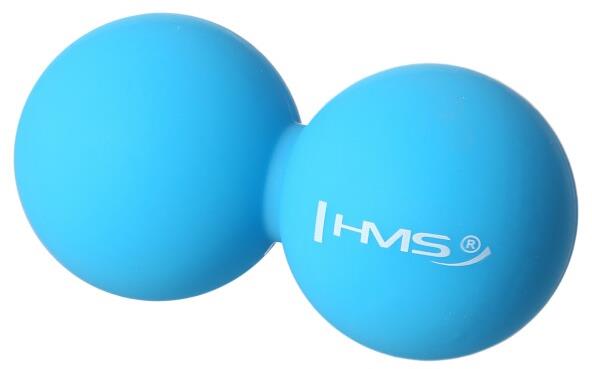 BLC02 MODRÝ DVOJITÝ MASÁŽNÍ MÍČ LACROSSE BALL HMS