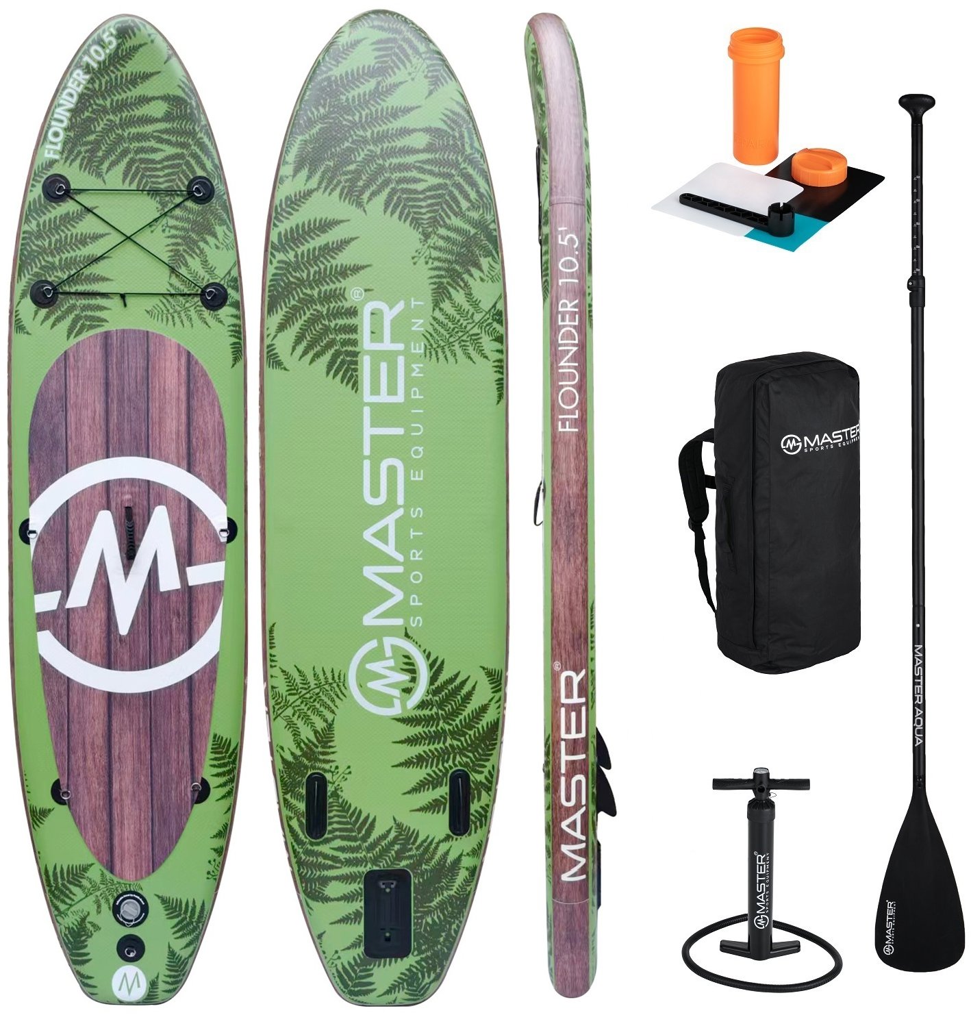 Master Paddleboard Aqua Flounder - 10.5