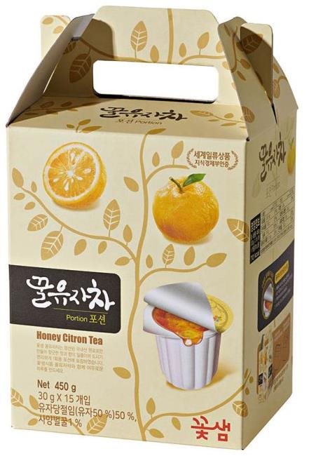 Kotsam Yuzu čaj s medem balení po jedné porci 15 × 30 g, 450 g