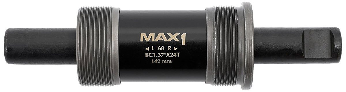 MAX1 Osa klínková lož. 142 mm černá