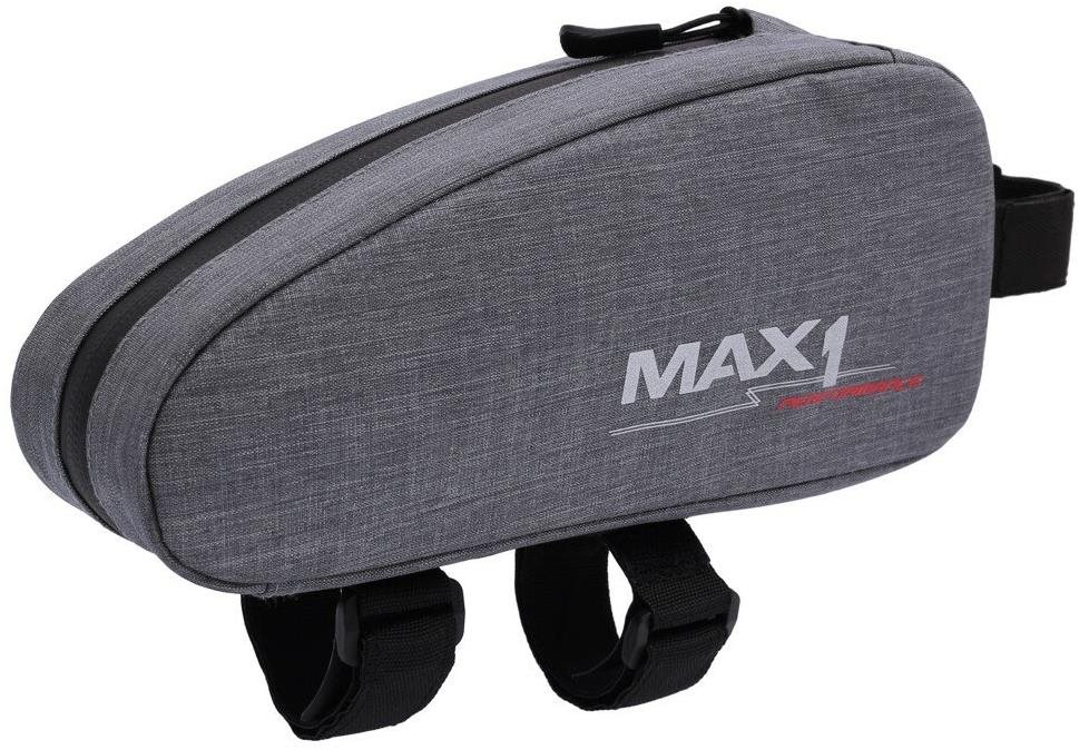 MAX1 Top Tube - brašna na rám, šedá
