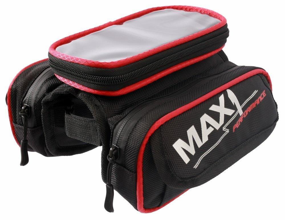 MAX1 Mobile Two - brašna na rám, červeno/černá