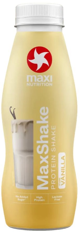 MaxiNutrition MaxShake Proteinový nápoj s vanilkovou příchutí 330 ml
