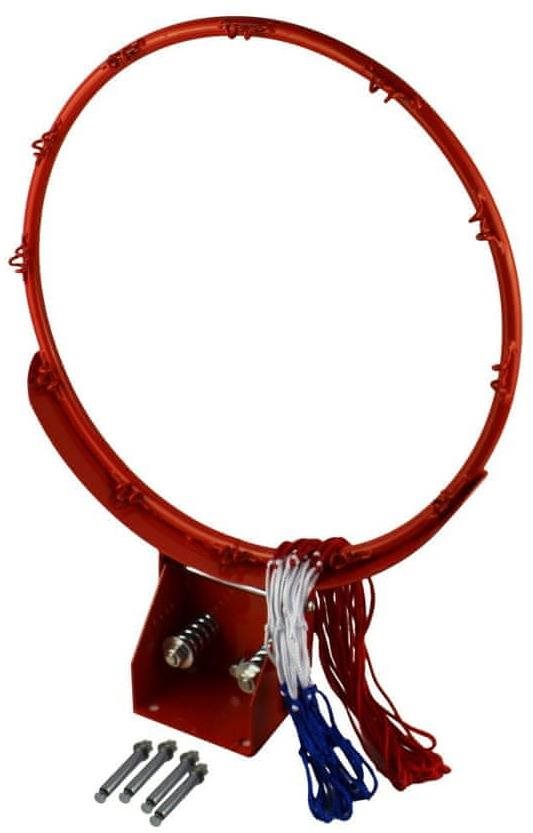 Basketbalová obroučka MASTER 16 mm odpružená se síťkou