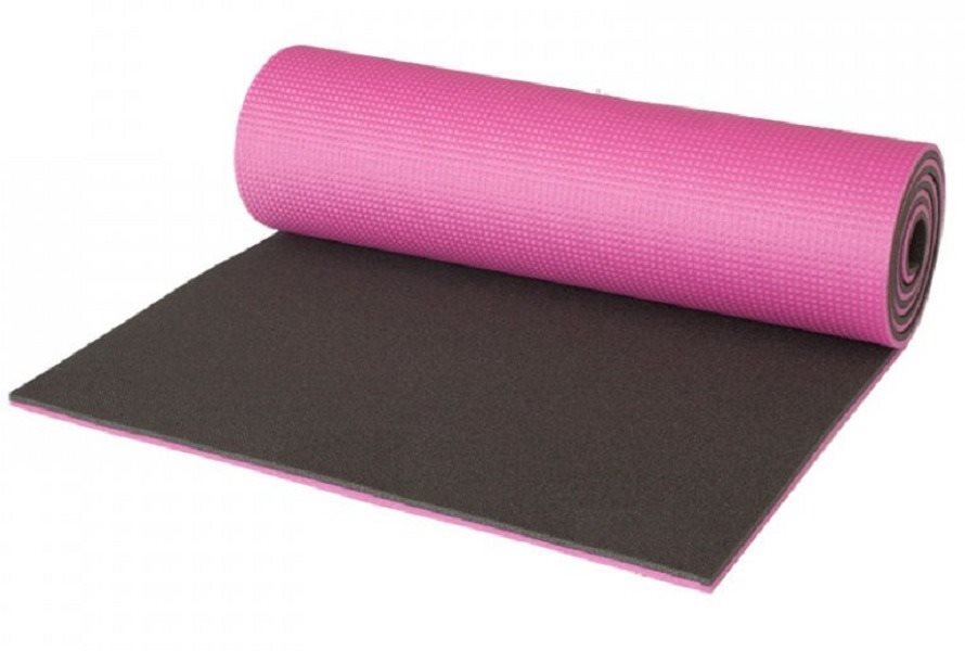 Campgo 180x50x1,0 cm dvouvrstvá PE černá-růžová