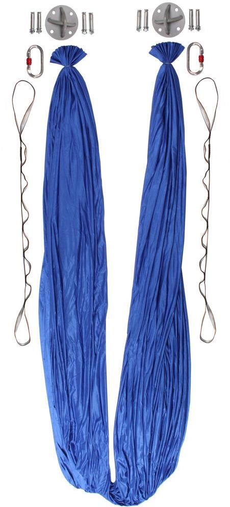 Merco Yoga Hammock síť pro jógu tmavě modrá