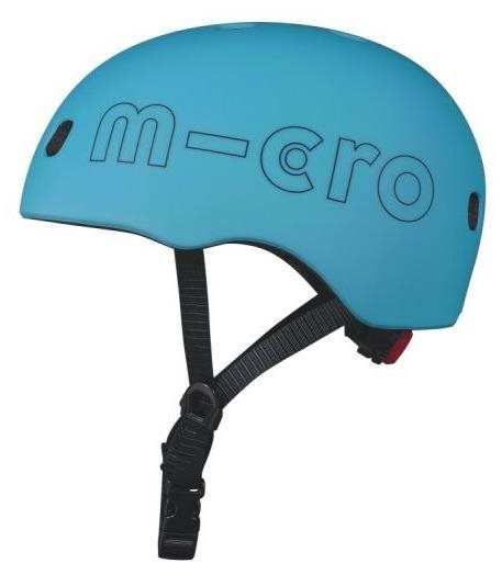 Helma na kolo micro led helma, ocean blue, m
