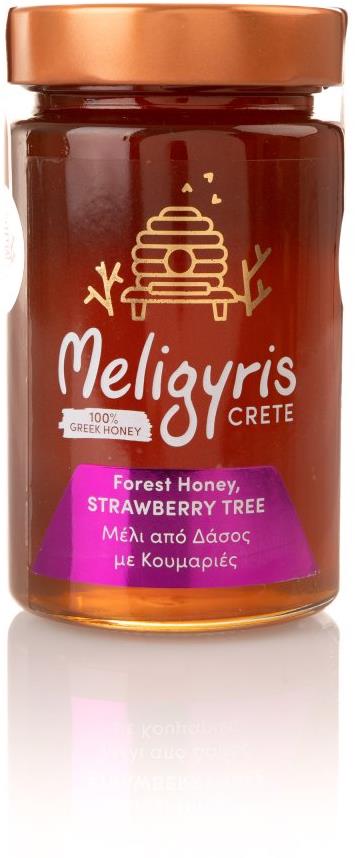 Meligyris Řecký lesní med "Kumaria-planikový" 450 g