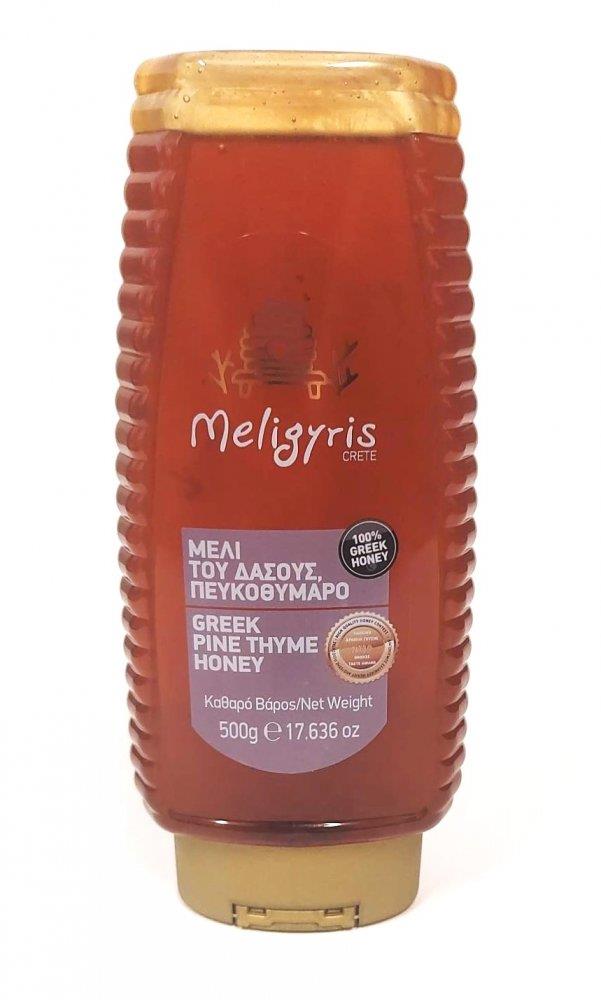 MELIGYRIS Řecký smíšený med "Pinie + Tymián" 500 g