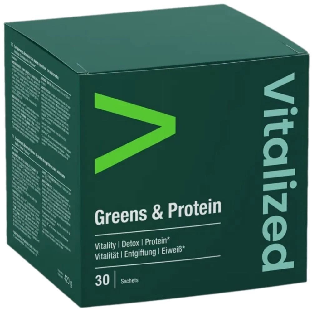 Vitalized Greens & Protein, 30 sáčků