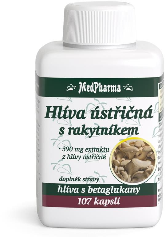 MedPharma Hlíva ústřičná s rakytníkem 107 kapslí