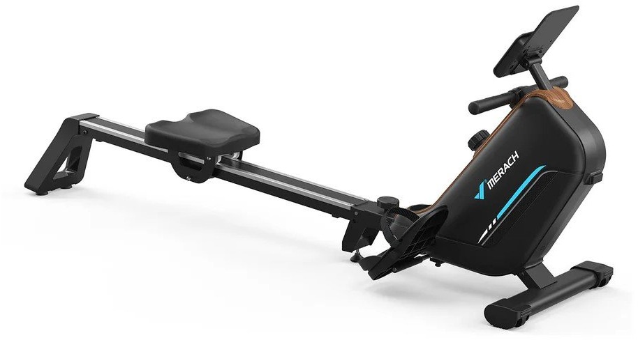 MERACH R15 Magnetický veslovací trenažér, 40 kg zátěž
