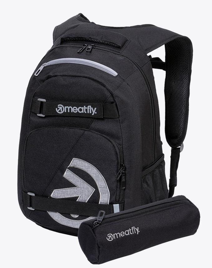 Meatfly EXILE Backpack, Black