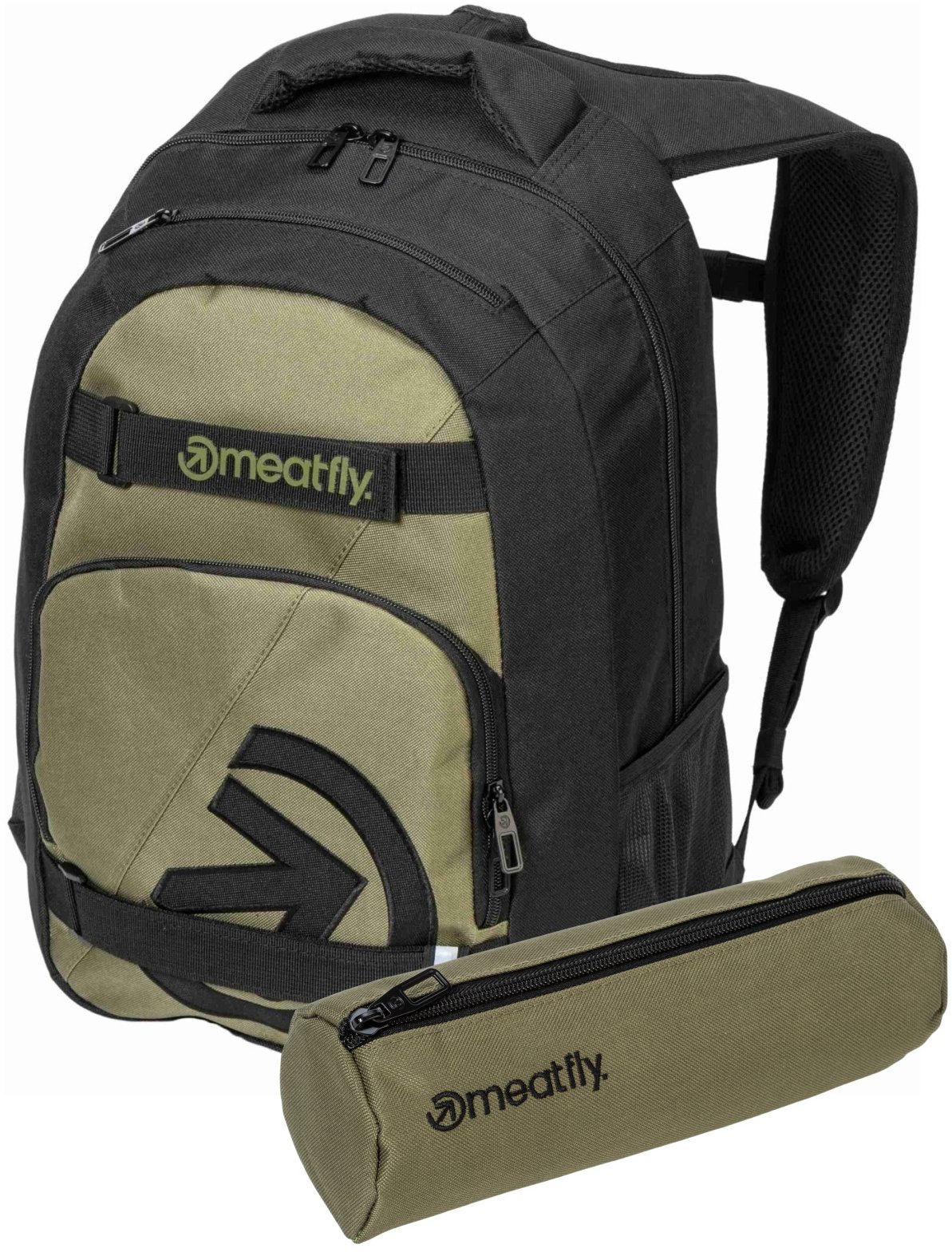 Batoh Meatfly Exile v barvě Olivine24